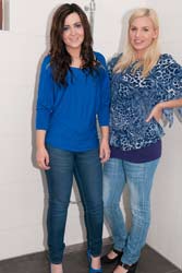 0639-v1 Movie and images of Diane and Romy