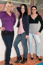 0673-v3 Movie and images of Diane, Masha and Dayenne