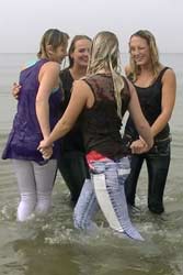 0718-v1 Movie and images of Jennifer, Sheila, Debbie and Bibi