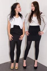 0728-v1 Movie and images of Sandra and Shannen